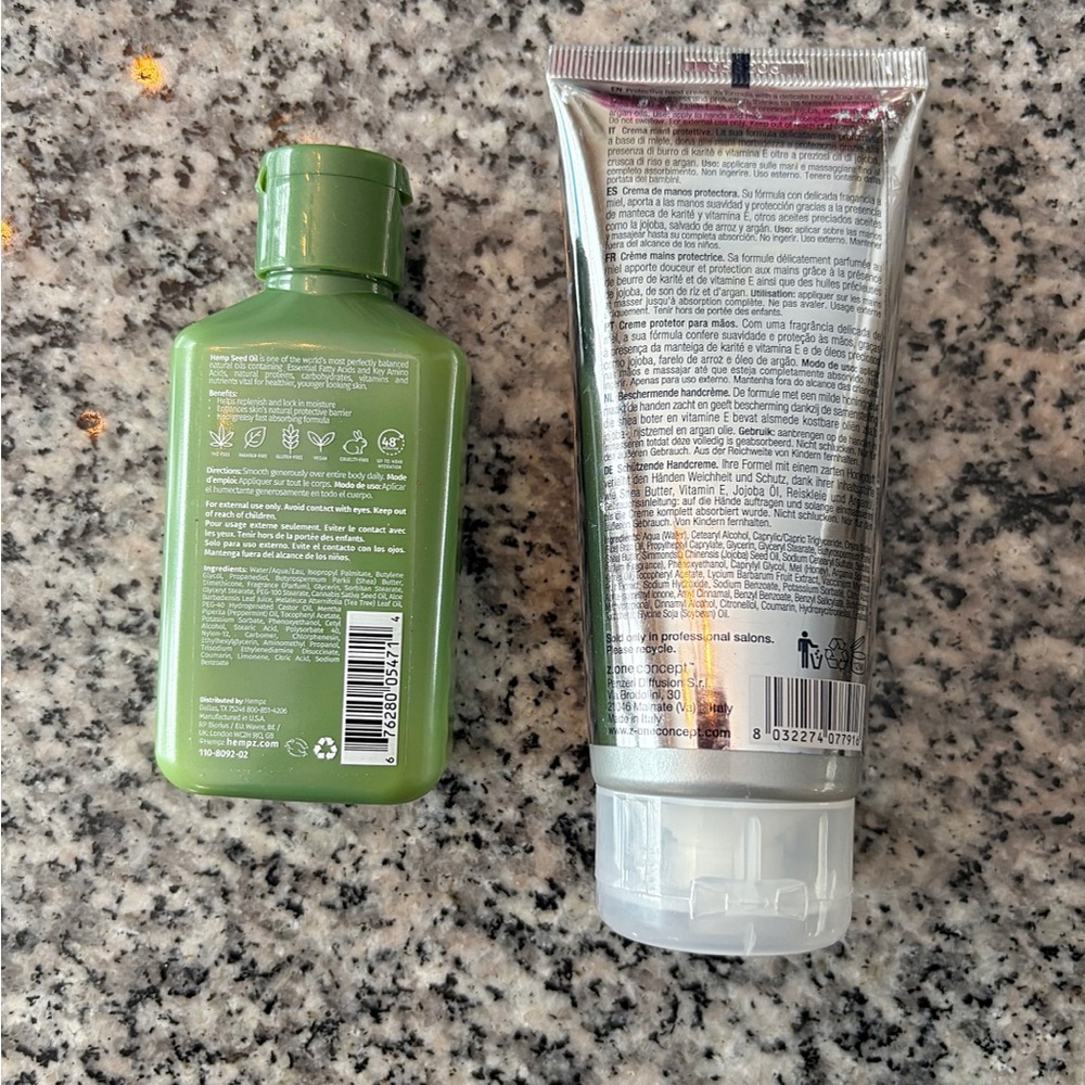♥️💖 HAND & BODY BUNDLE Hempz Tea Tree & Milk Shake Body Care Sweet Honey NEW - Picture 2 of 2